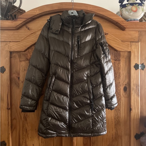 Andrew Marc Ladies' Long Down Jacket Size: XS - Picture 2 of 12